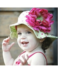 Beautiful Big Flower Hat (7 colours)